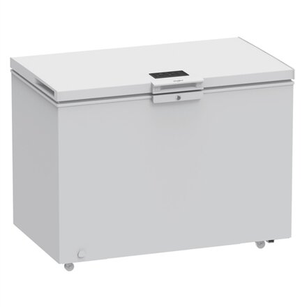 Whirlpool Freezer , W3RHS30DW , Energy efficiency class D , Chest , Free standing , Height 85 cm , Total net capacity 308 L , White , Display
