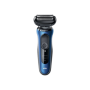 Braun , Shaver , 61-B1500s , Operating time (max) 50 min , Wet & Dry , Blue/Black