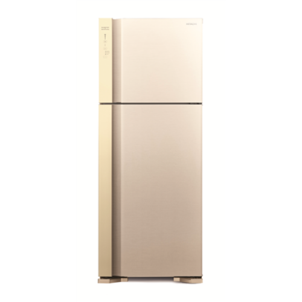 Hitachi Refrigerator R-V541PRU0-1 (BEG) Energy efficiency class E, Free standing, Double Door, Height 183.5 cm, No Frost system, Fridge net capacity 333 L, Freezer net capacity 117 L, 41 dB, Beige