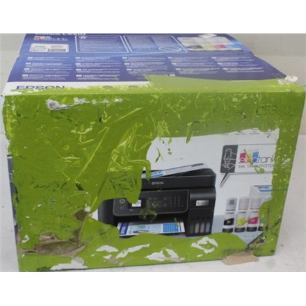 SALE OUT. Epson EcoTank L5310, 4-in-1, Print, Scan, Copy, Fax , Epson , Multifunctional printers , EcoTank L5310 , Inkjet , Colour , A4 , Wi-Fi , Black , DAMAGED PACKAGING AND CHARGER