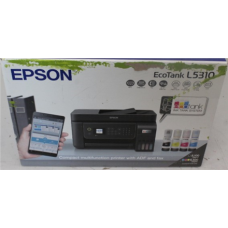 SALE OUT. Epson EcoTank L5310, 4-in-1, Print, Scan, Copy, Fax , Epson , Multifunctional printers , EcoTank L5310 , Inkjet , Colour , A4 , Wi-Fi , Black , DAMAGED PACKAGING AND CHARGER