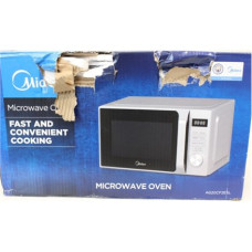 SALE OUT. Midea AG20CF2ESL Microwave oven with Grill, 700 W, 20 L, Silver , SALE OUT. , Midea Microwave oven , AG20CF2ESL , Free standing , 700 W , 20 L , Grill , Silver , DAMAGED PACKAGING