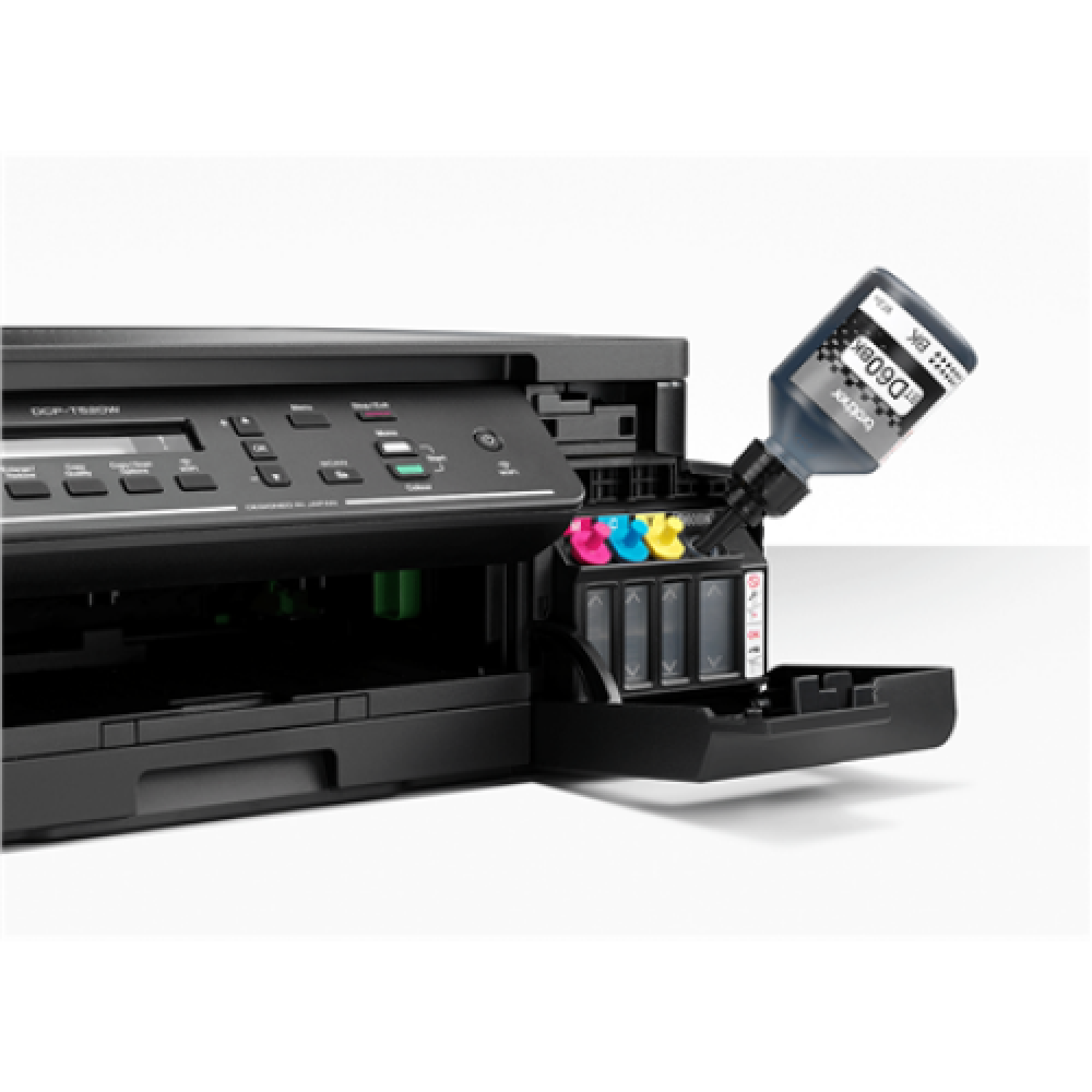 Brother DCP-T520W , Inkjet , Colour , 3-in-1 , A4 , Wi-Fi , Black