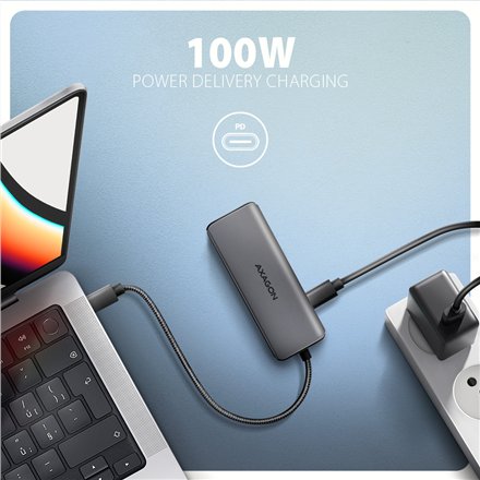 AXAGON USB-C 5Gbps 5in1 8K Hub , HMC-5H8K
