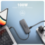 AXAGON USB-C 5Gbps 5in1 8K Hub , HMC-5H8K