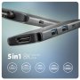 AXAGON USB-C 5Gbps 5in1 8K Hub , HMC-5H8K