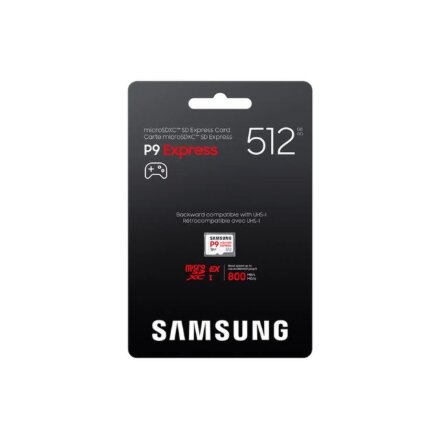 Samsung P9 Express , 512 GB , microSD , Flash memory class U3, V30, A1