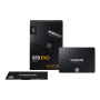 Samsung , SSD , 870 EVO , 2000 GB , SSD form factor 2.5 , Solid-state drive interface SATA III , Read speed 560 MB/s , Write speed 530 MB/s