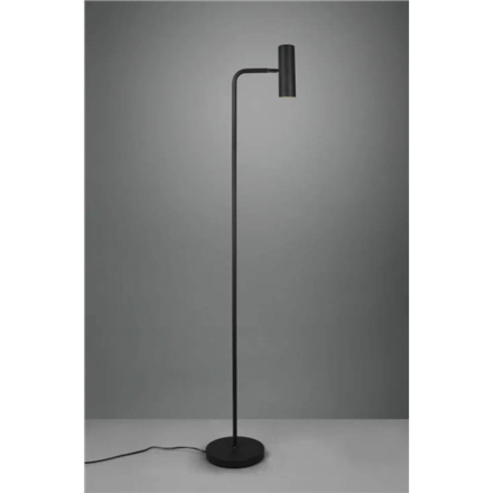 Floor lamp TRIO Cfloor, 1 x GU10, max 5W, black, 23 x 151 cm , Sourcing