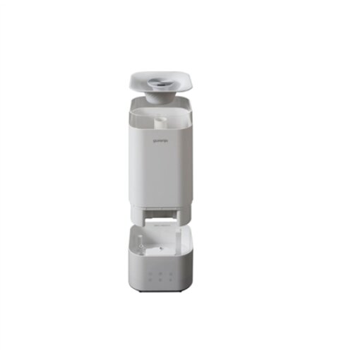 Gorenje Air Humidifier H50W 26 W, Water tank capacity 5 L, Suitable for rooms up to 20 m², Ultrasonic, Humidification capacity 210 ml/hr, White