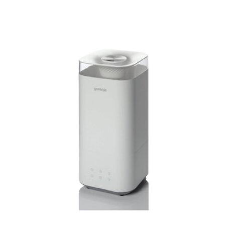 Gorenje Air Humidifier H50W 26 W, Water tank capacity 5 L, Suitable for rooms up to 20 m², Ultrasonic, Humidification capacity 210 ml/hr, White