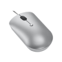 Lenovo , Compact Mouse , 540 , Wired , Wired USB-C , Cloud Grey