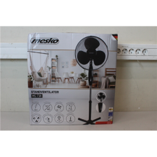SALE OUT. , Mesko , Fan , MS 7311 , Stand Fan , DAMAGED PACKAGING, SCRATCHED, BENT SUPPORT , Black , Diameter 40 cm , Number of speeds 3 , Oscillation , 45 W