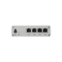 Industrial Router , RUTX08 , No Wi-Fi , 10/100/1000 Mbit/s , Ethernet LAN (RJ-45) ports 4 , Mesh Support No , MU-MiMO No , No mobile broadband , 1 , 24 month(s)