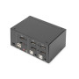 Digitus , KVM Switch, 2-Port, Dual Display, 4K, DisplayPort , DS-12862