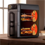 Cecotec Double hot air fryer , Cecofry DuoLevel 10000 , Power 2400 W , Capacity 10 L , Black