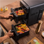 Cecotec Double hot air fryer , Cecofry DuoLevel 10000 , Power 2400 W , Capacity 10 L , Black