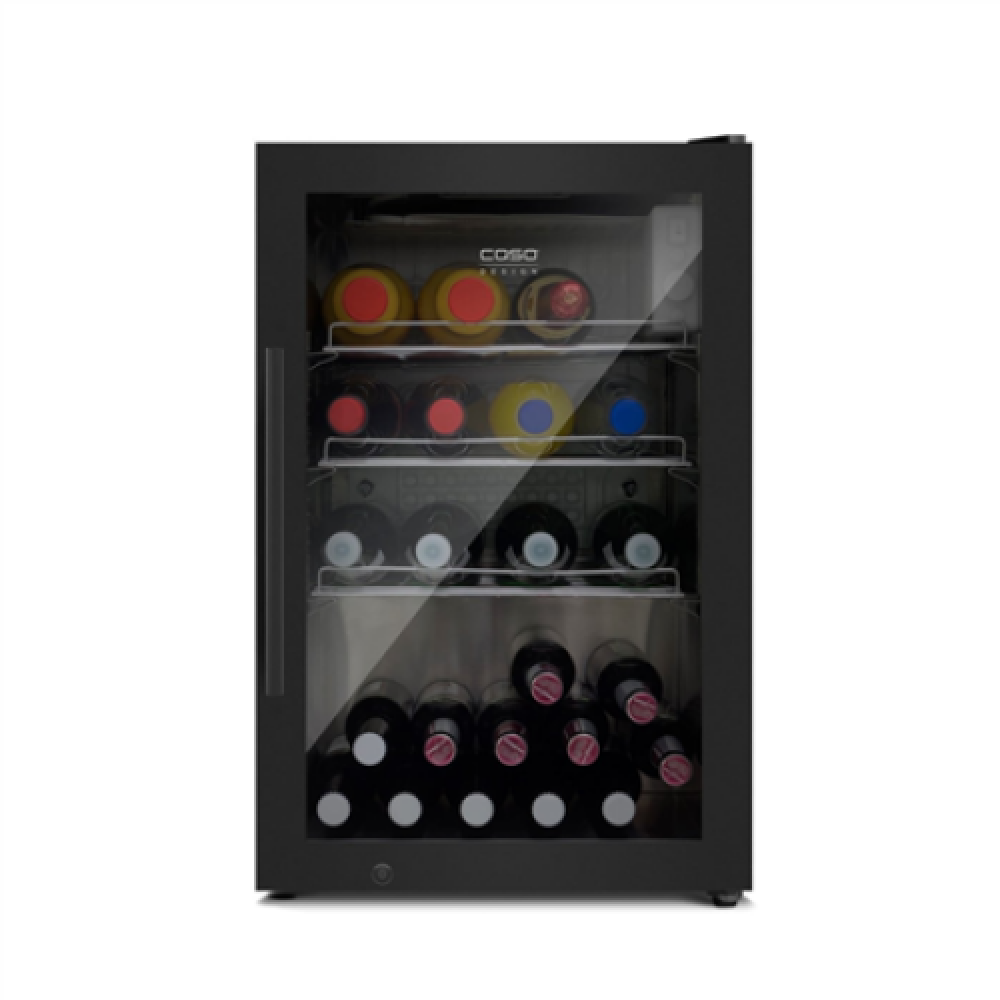 Caso Barbecue Cooler Black R 694 Energy efficiency class G, Free standing, Bottles capacity 21 bottles, Cooling type Compressor technology, Black, Total net capacity 63 L