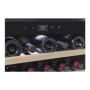 Caso , Wine cooler , WineSafe 18 EB , Energy efficiency class G , Built-in , Bottles capacity 18 bottles , Cooling type Compressor technology , Black