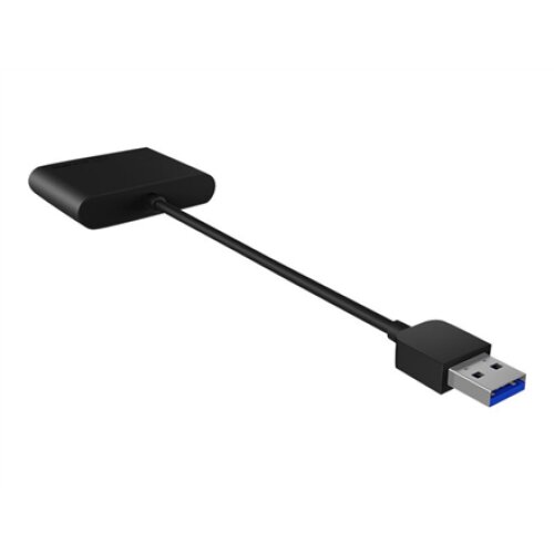 Raidsonic , ICY BOX , IB-CR301-U3 USB 3.0 External card reader , USB 3.0 Type-A , 3 x card reader slot: CF, SD, microSD