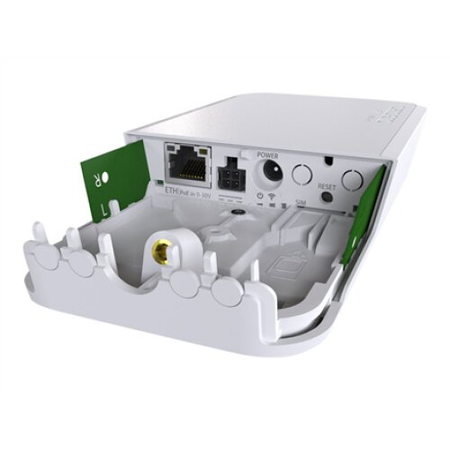 MikroTik RBwAPR-2nD&R11e-LTE wAP LTE kit 802.11n, 2.4, 10/100 Mbit/s, Ethernet LAN (RJ-45) ports 1, MU-MiMO Yes, PoE in, 2G,3G,LTE cat4, 3G (21Mbps downlink, 5,76Mbps Uplink), LTE (150Mbps downlink, 50Mbps uplink)