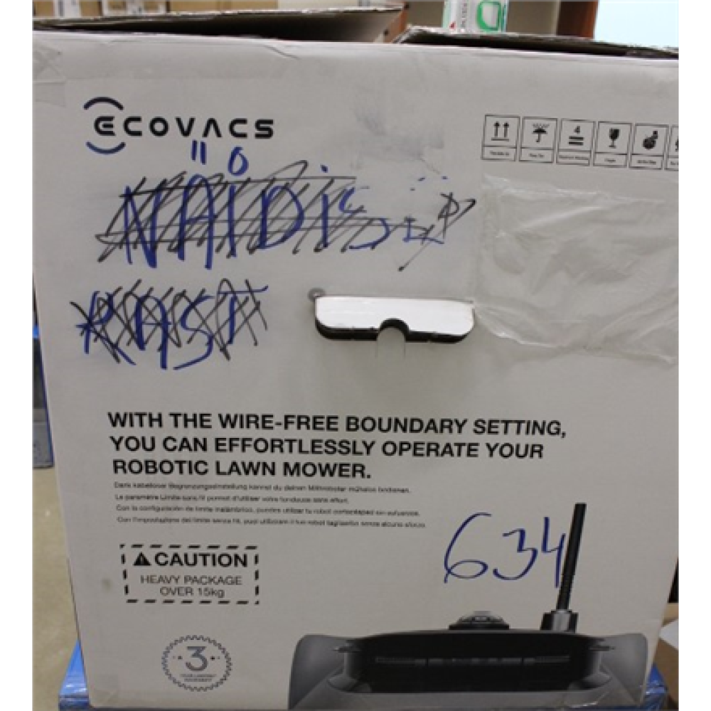 SALE OUT. , Ecovacs , Lawn Mower , GOAT G1-800 , Mowing Area 800 m² , WiFi APP Yes , Maximum Incline 45 % , Waterproof IPX4 , 59 dB , 4000 mAh , DAMAGED PACKAGING, UNPACKED