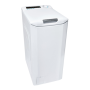 Candy , Washing Machine , CSTG 38TMCE/1-S , Energy efficiency class B , Top loading , Washing capacity 8 kg , 1300 RPM , Depth 60 cm , Width 41 cm , Display , LCD , Near Field Communication (NFC) , White