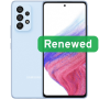Samsung Renewed Grade A , Samsung Galaxy A53 5G , Awesome Blue , 6.5 , Super AMOLED , 128 GB , 5G , Android
