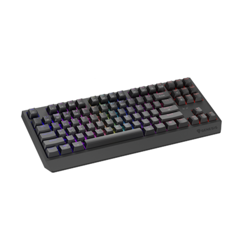 Genesis , THOR 230 , Mechanical Gaming Keyboard , Wireless , US , Black , 2.4 GHz, Bluetooth, USB , Outemu Silent Lemon