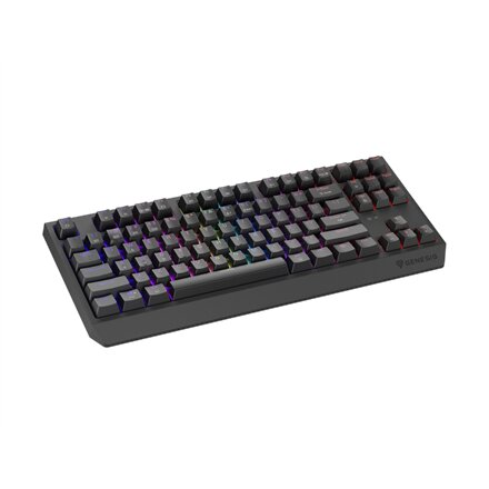 Genesis , THOR 230 , Mechanical Gaming Keyboard , Wireless , US , Outemu Silent Lemon , Black