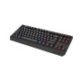 Genesis , THOR 230 , Mechanical Gaming Keyboard , Wireless , US , Outemu Silent Lemon , Black