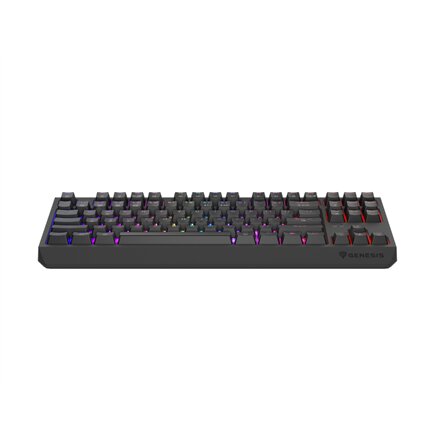 Genesis , THOR 230 , Mechanical Gaming Keyboard , Wireless , US , Outemu Silent Lemon , Black