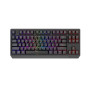 Genesis , THOR 230 , Mechanical Gaming Keyboard , Wireless , US , Outemu Silent Lemon , Black