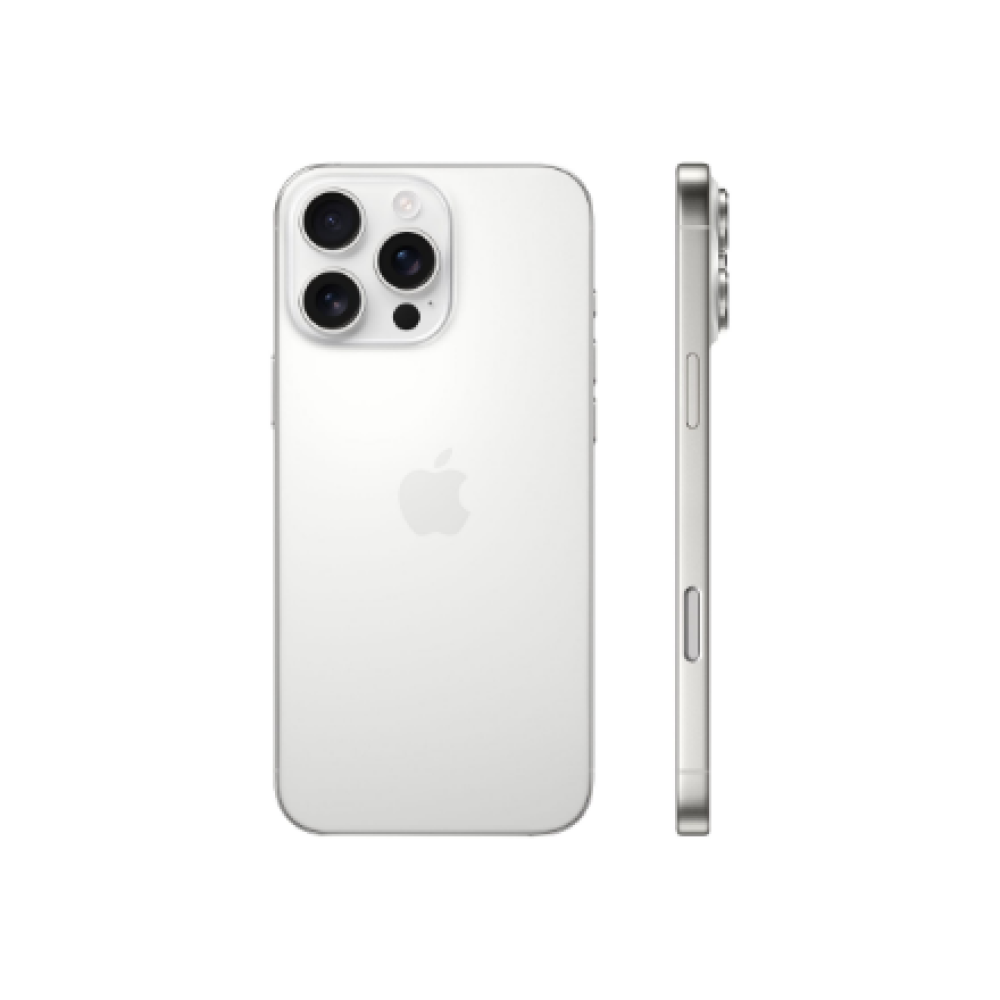 Apple iPhone 16 Pro , White Titanium , 6.3 , Super Retina XDR display with ProMotion , 2622 x 1206 pixels , A18 Pro , Internal RAM 8 GB , 256 GB , Dual SIM , 4G , 5G , Main camera resolution 48+12 MP , Secondary camera resolution 12 MP , iOS , 18