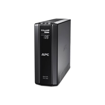 Schneider Electric APC Back-UPS Pro, Tower, 10x IEC C13 outlets, AVR, LCD, user-replaceable battery , BR1500GI , 1500 VA , 865 W , 230 V