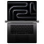 Apple , MacBook , Pro , Space Black , 16 , 3456 x 2234 pixels , Apple M3 Pro , 18 GB , Solid-state drive capacity 512 GB , Apple M3 Pro chip 12-core CPU/18-core GPU , macOS , 802.11ax , Bluetooth version 5.3 , Keyboard language English , Keyboard backlit 