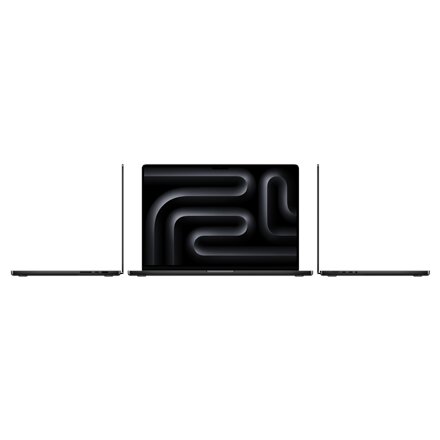 Apple , MacBook , Pro , Space Black , 16 , 3456 x 2234 pixels , Apple M3 Pro , 18 GB , Solid-state drive capacity 512 GB , Apple M3 Pro chip 12-core CPU/18-core GPU , macOS , 802.11ax , Bluetooth version 5.3 , Keyboard language English , Keyboard backlit 