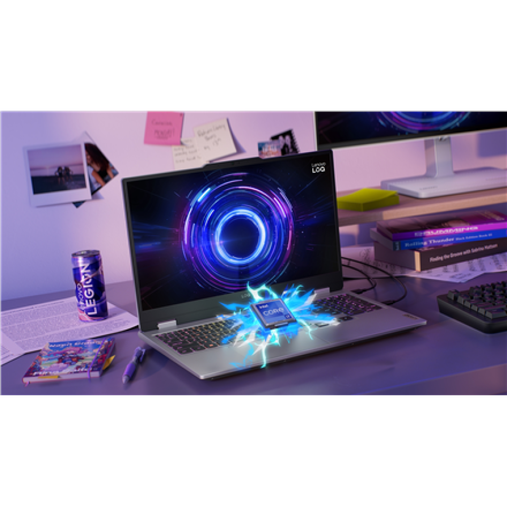 Lenovo LOQ 15IRX10 , Luna Grey , 15.6 , IPS , FHD , 1920 x 1080 pixels , Anti-glare , Intel Core i5 , i5-13450HX , 24 GB , SO-DIMM DDR5 , Solid-state drive capacity 1000 GB , NVIDIA GeForce RTX 5050 , GDDR7 , 8 GB , Windows 11 Home , 802.11ax , Bluetooth 