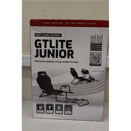 SALE OUT. Next Level Racing GTLite Junior Foldable Cockpit , Next Level Racing GTLite Junior Foldable Cockpit , DAMAGED PACKAGING