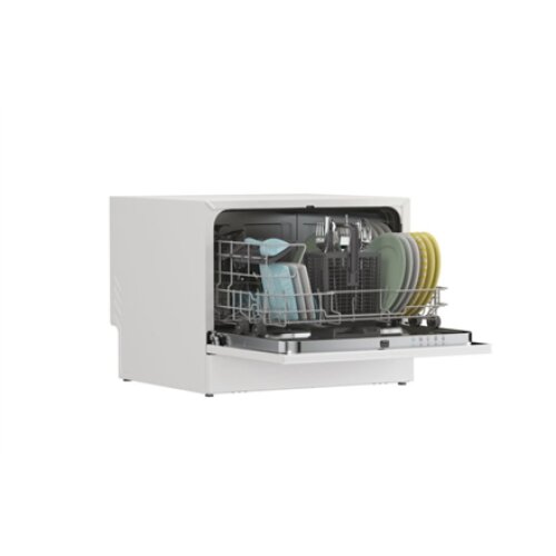 Candy Dishwasher , CP 6E51LW , Table , Width 55 cm , Number of place settings 6 , Number of programs 5 , Energy efficiency class E , White