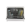 Candy Dishwasher , CP 6E51LW , Table , Width 55 cm , Number of place settings 6 , Number of programs 5 , Energy efficiency class E , White