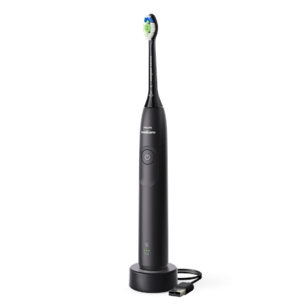 Philips , Rechargeable Sonic Electric Toothbrush , HX7101/01 Sonicare Series 5300 , Rechargeable , For adults , Number of brush heads included 1 , Number of teeth brushing modes 1 , Black