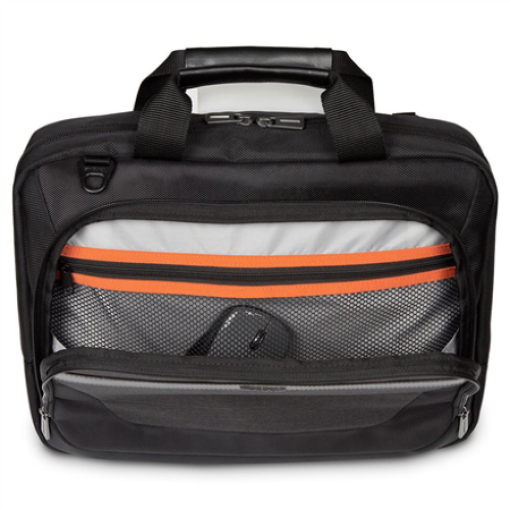 Targus , TBT915EU , CitySmart , Fits up to size 15.6 , Messenger - Briefcase , Black/Grey , Shoulder strap