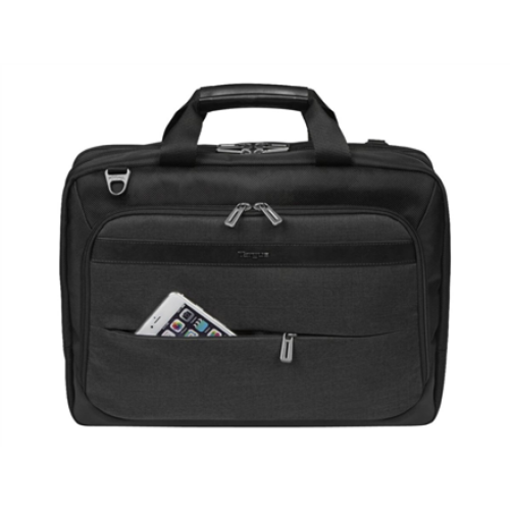 Targus , TBT915EU , CitySmart , Fits up to size 15.6 , Messenger - Briefcase , Black/Grey , Shoulder strap