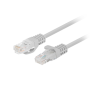 Lanberg Patchcord CAT.5E UTP , PCU5-10CC-0025-S , 0.25 m