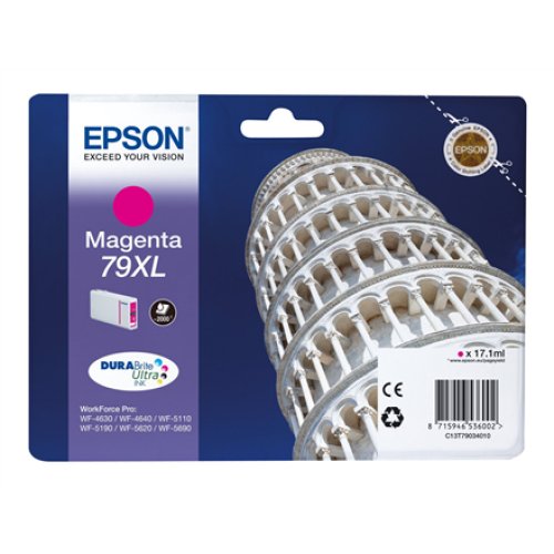 Epson 79XL , C13T79034010 , Inkjet cartridge , Magenta