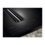 Electrolux KCC85450 Induction hob with built-in hood, Number of burners/cooking zones 4, Touch, Timer, Black