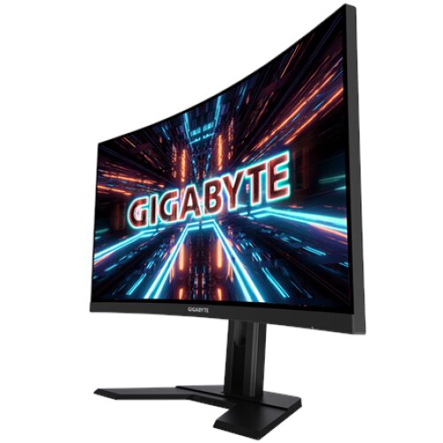 Gigabyte , Curved Gaming Monitor , G27FC A , 27 , VA , FHD , 16:9 , 165 Hz , 1 ms , 1920 x 1080 pixels , 250 cd/m² , HDMI ports quantity 2 , Black