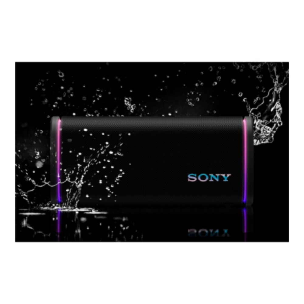 Sony Speaker , Waterproof , Bluetooth , Black , Portable , ULT FIELD 5 dB , Wireless connection