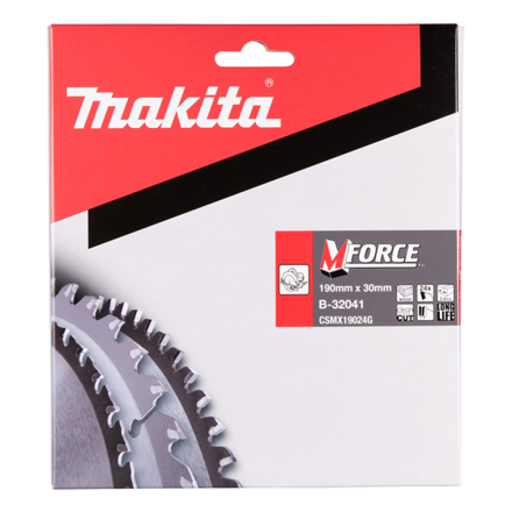 Makita , M-FORCE Cutting Disc, 190 x 30 x 1.2 mm